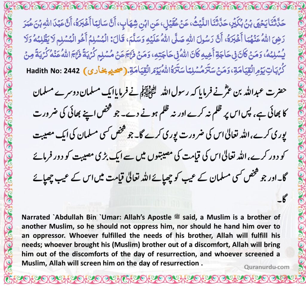 Daily Quran And Hadith Muharram July Daily Quran