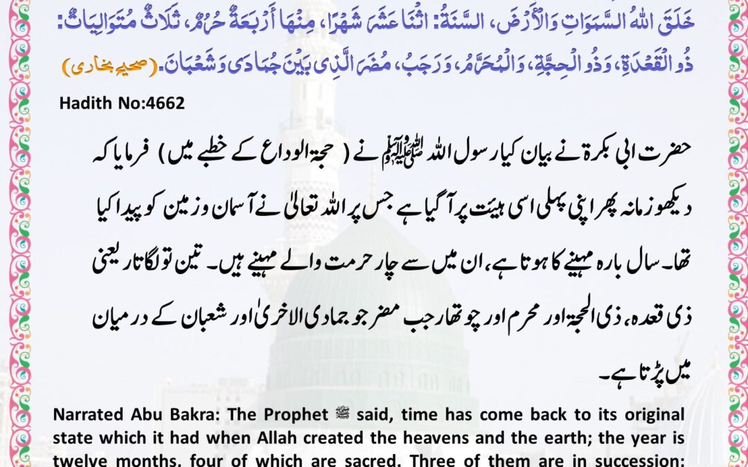 Sahih Bukhari – 4662