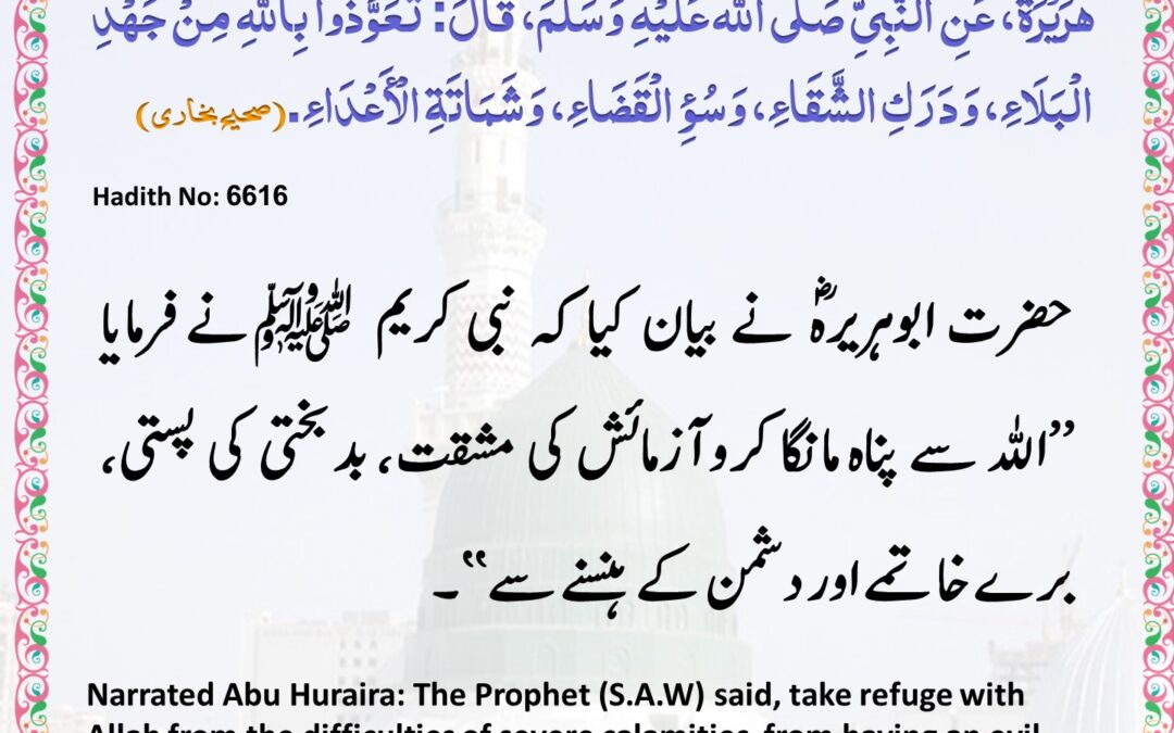 Sahih Bukhari – 6616