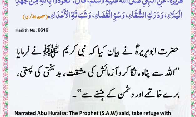 Sahih Bukhari – 6616