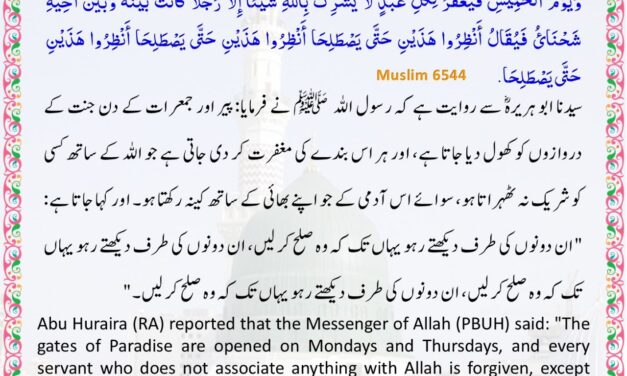 Sahih Muslim – 6544