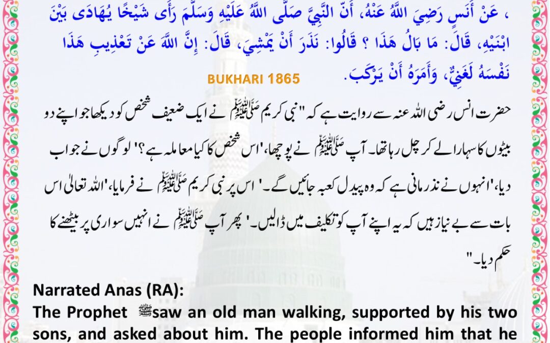 Sahih Bukhari – 1865